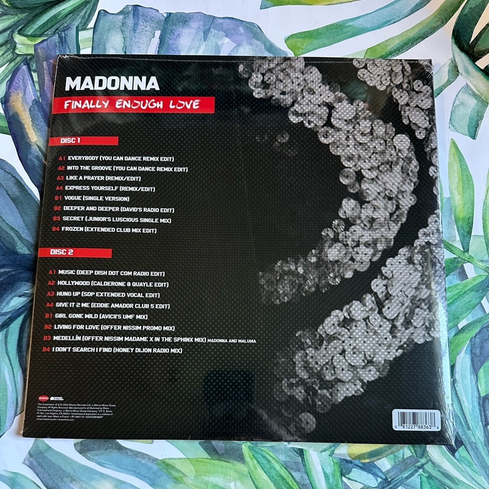 Madonna Finally Enough Love vinyl NWT - Picture 3 of 4